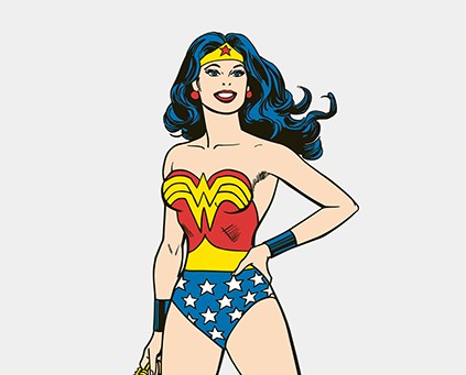 WB0059 8 Wonder Woman Cartoon 50x70.indd